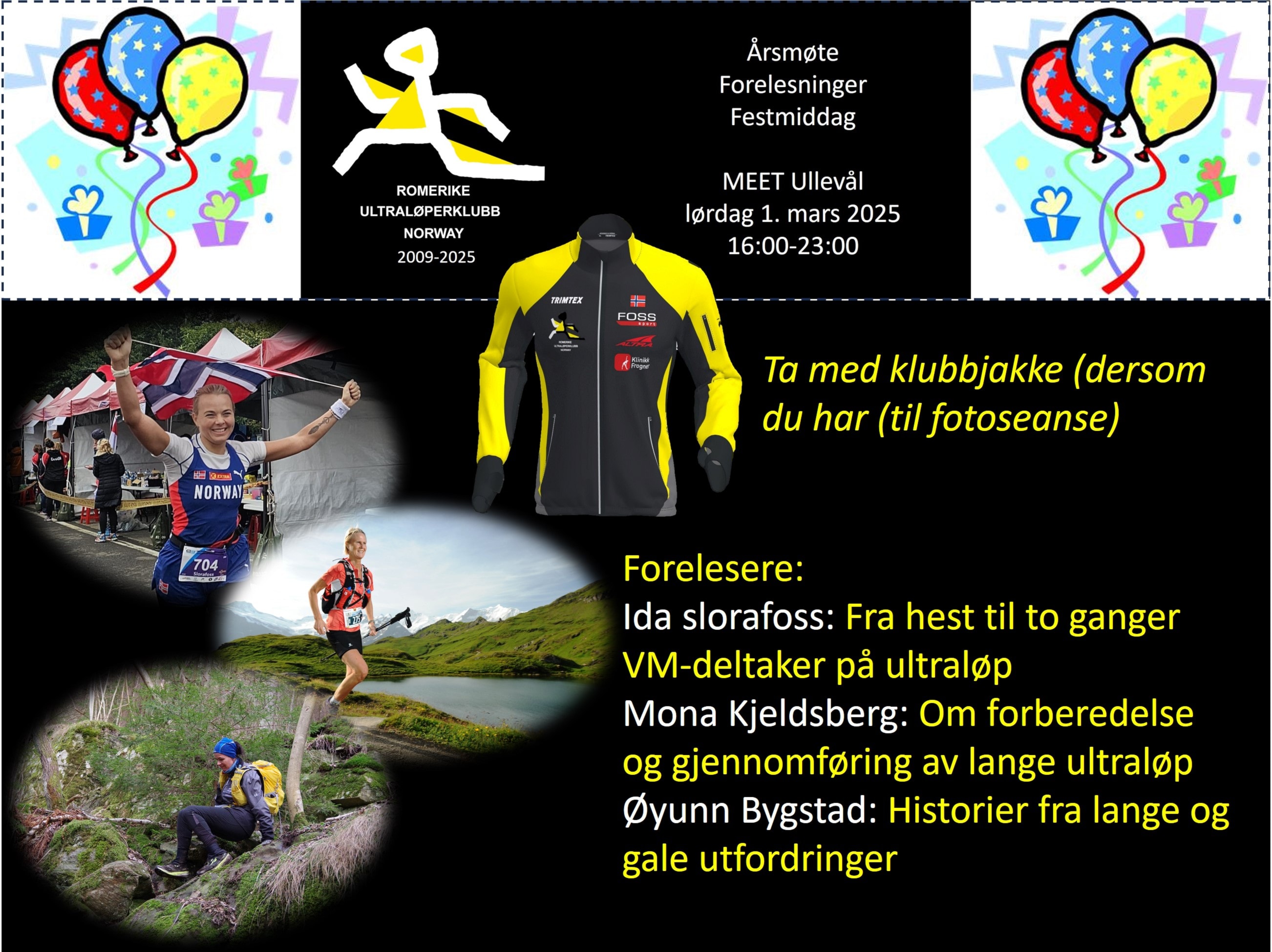 Da er påmelding til klubbtreffet 1. mars stengt. 60 er påmeldt...